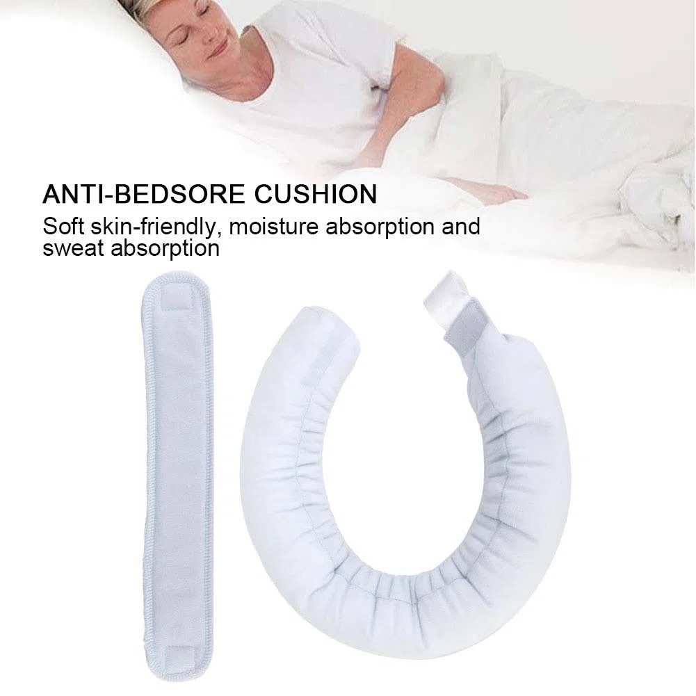 Cuscino antidecubito delicato sulla pelle Previene il cuscino antidecubito per la testa Polso Gamba per uso ufficio per uso(blue, M)