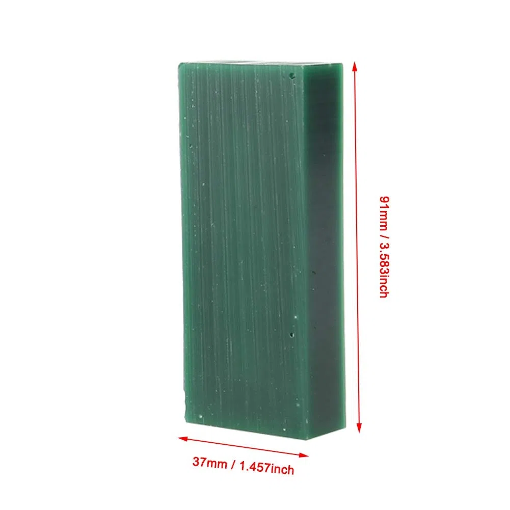 15 pezzi utensili per intaglio in cera verde, spessori 4/6/8/21/23 mm, ideali per creare modelli di anelli e gioielli strumenti professionali per la cera solida