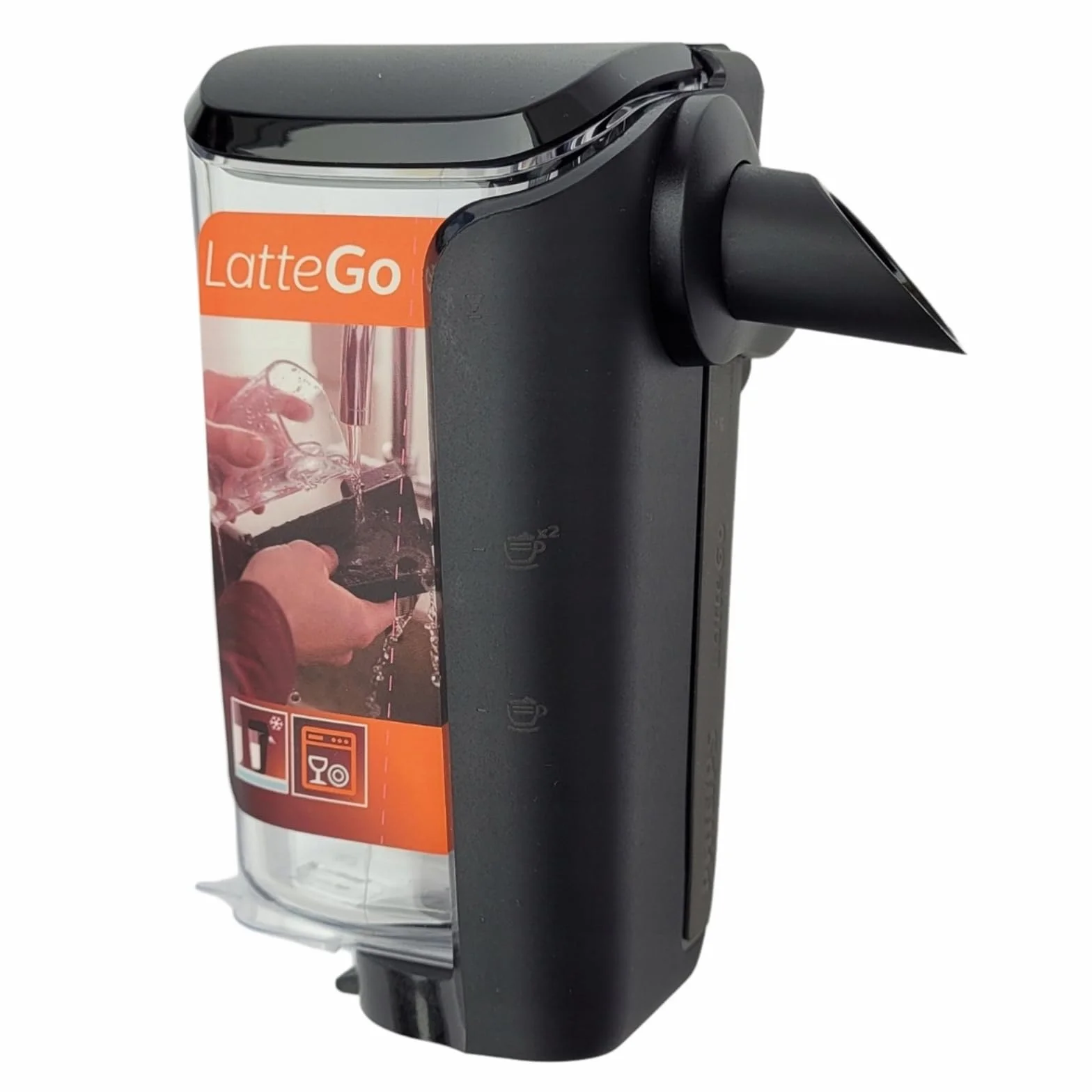 Caraffa contenitore per latte compatibile con Philips LatteGo Latte Go Macchina da caffè CP0657 CP1198 EP20 EP22 EP50 EP53 EP59