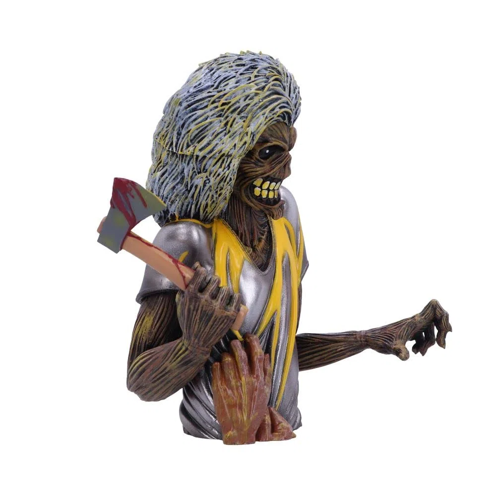 Nemesis Now Scatola con licenza ufficiale Iron Maiden Killers Busto (piccolo) giallo, 16,5 cm