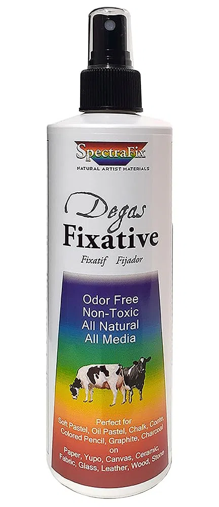 SFX-31270 Fixative Spray, caseina del Latte, Non assegnato, Bottiglia da 12 Once