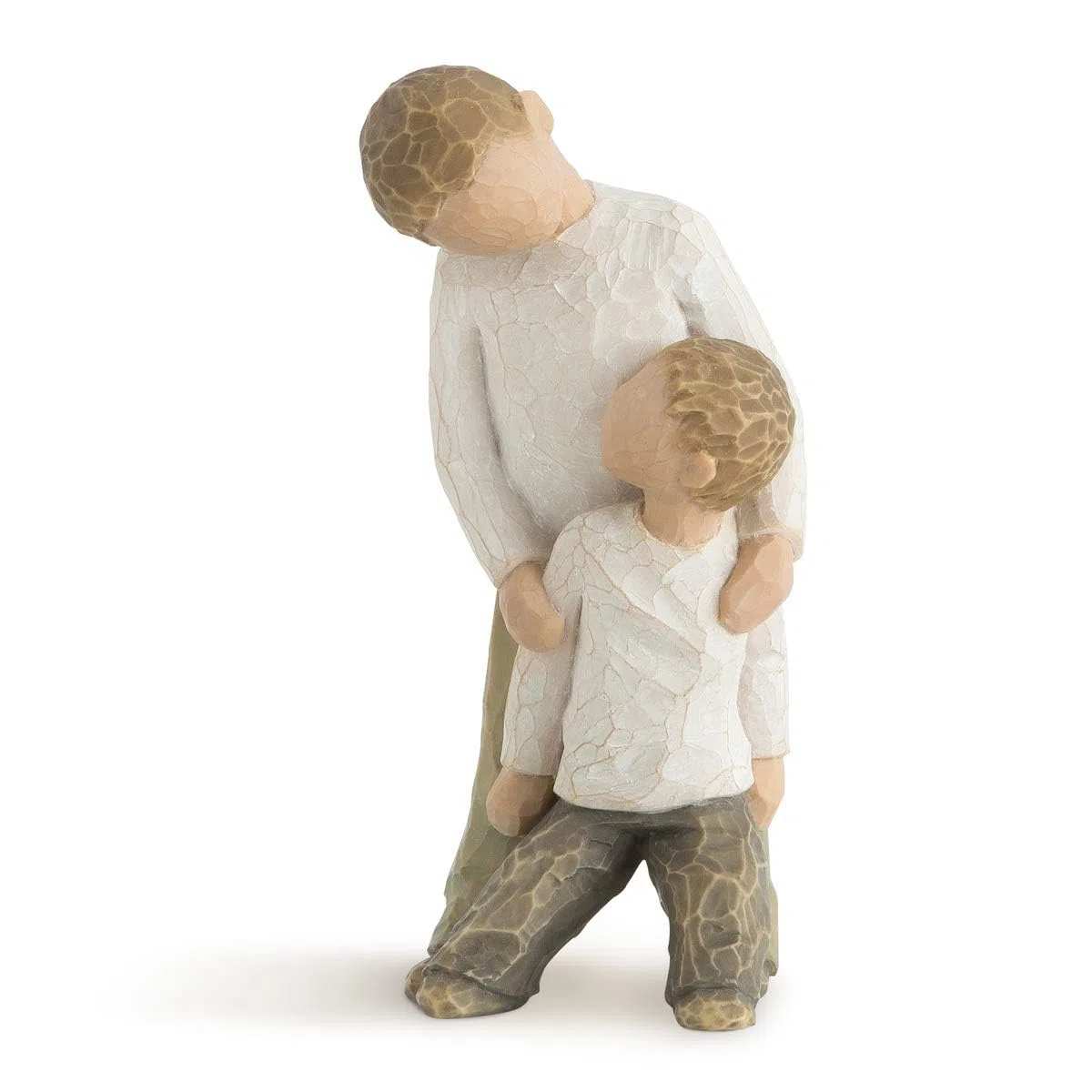 Willow Tree Fratelli Resina, Design di Susan Lordi, Naturale, 3.81 x 3.81 x 12.7 cm