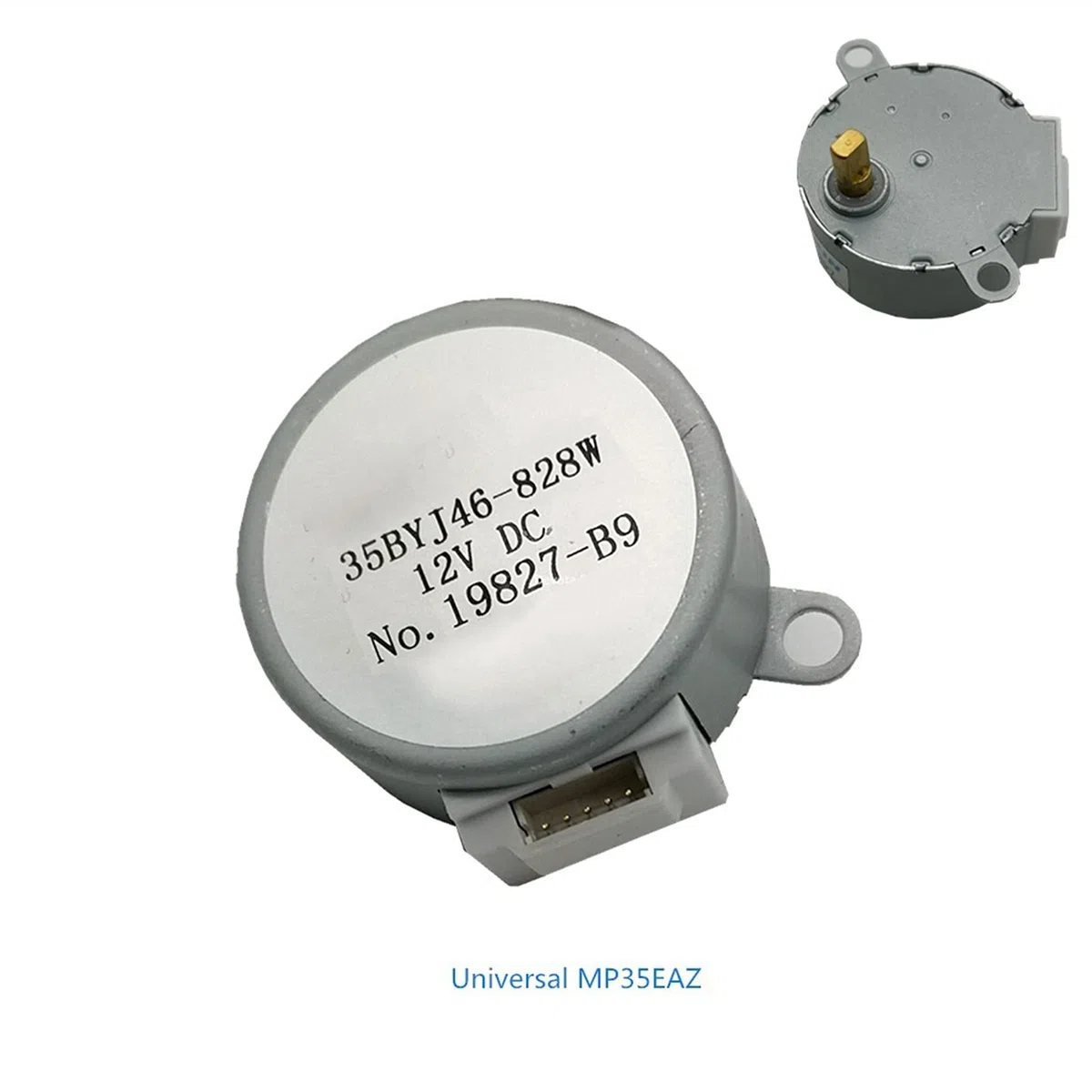 WYanHua-Elettrico 3. 5BYJ46-828W. Motore per Passo con Aria condizionata, MP35EAZ 12V DC. Parti di Riparazione della Ventilazione oscillante Mini Precisione (Shaft Diameter : Universal MP35EAZ)