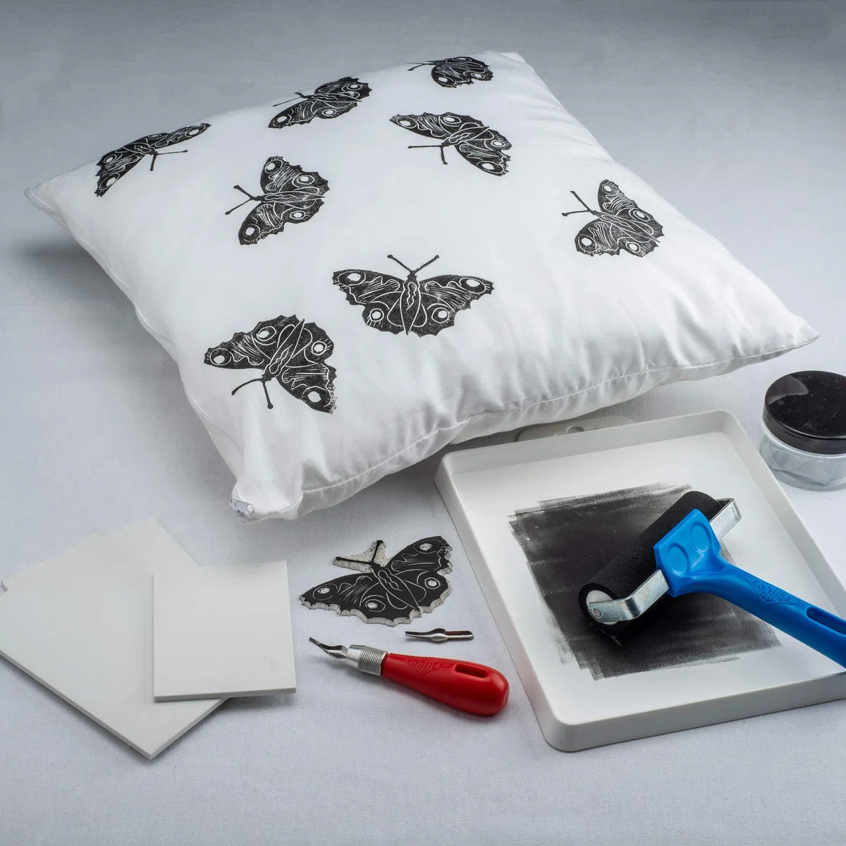 Essdee Kit di stampa Lino per tessuti