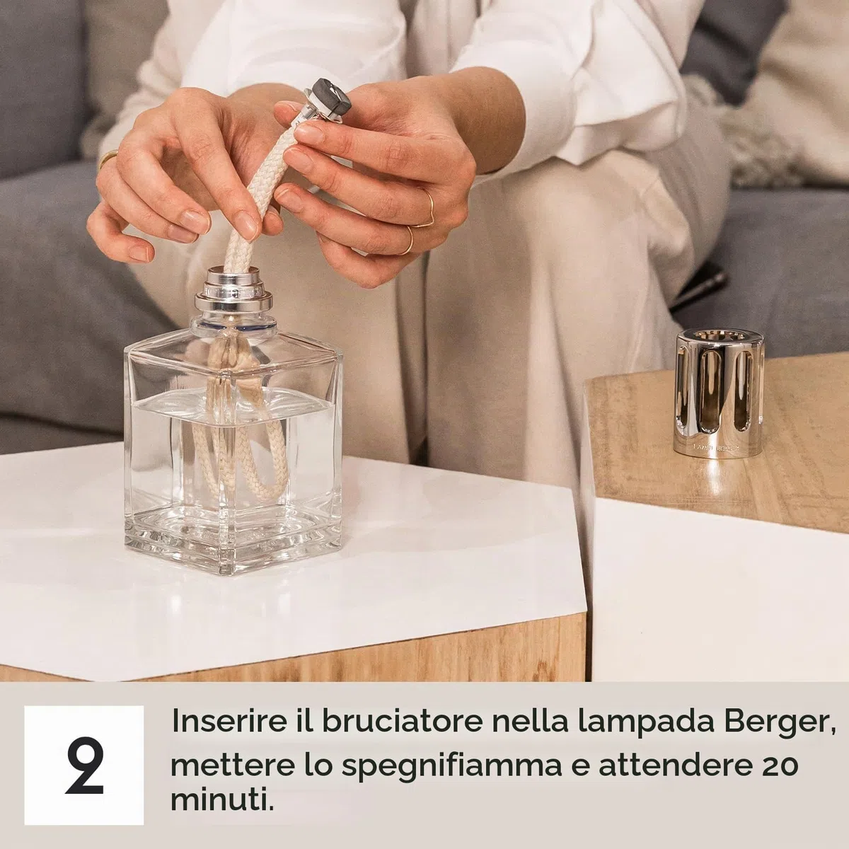 Lampe Berger Ocean Breeze Home Fragrance, Grigio, 25 x 14.5 x 21
