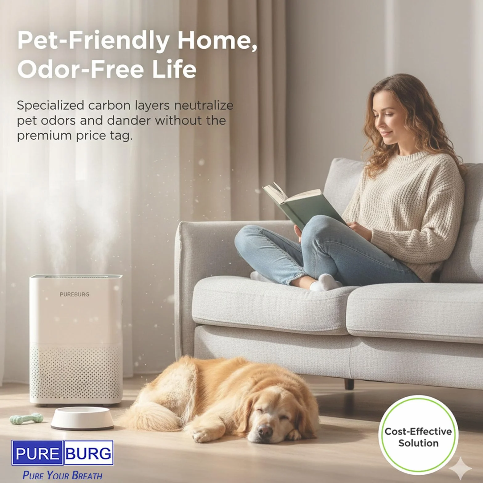 PUREBURG Filtro di ricambio compatibile con AEG Pure 5000 & AX3 e Electrolux Flow A3 A3UV, H13 True HEPA carbone attivo