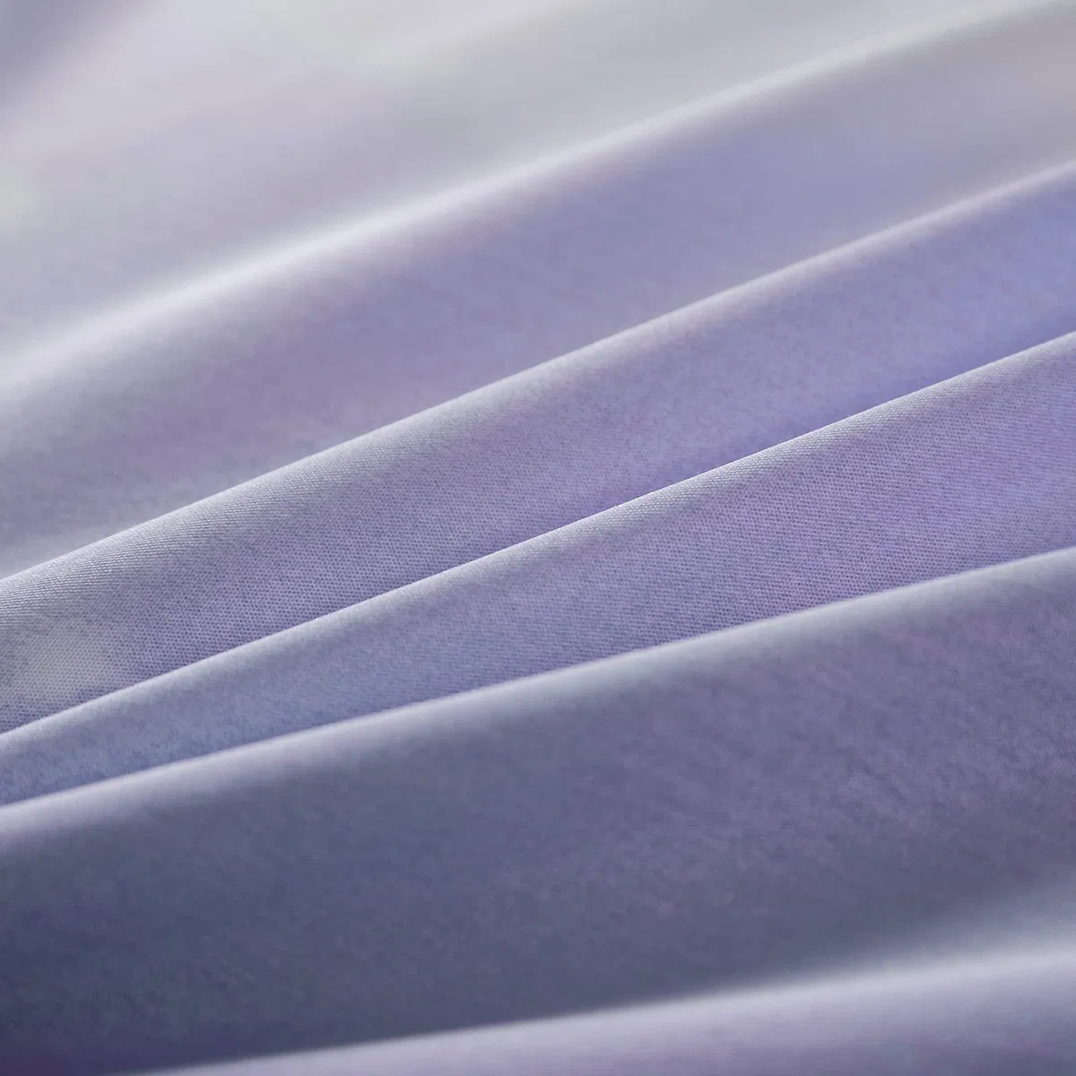 Set di biancheria da letto viola con copripiumino color lavanda e arcobaleno, con chiusura a cerniera, per bambini, ragazze, adolescenti e adulti (letto singolo, 135 x 200 cm)