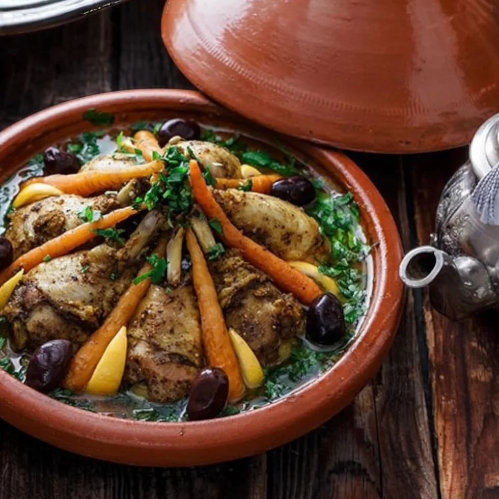 Tajine Marocchino Terracotta Rotondo 26 cm