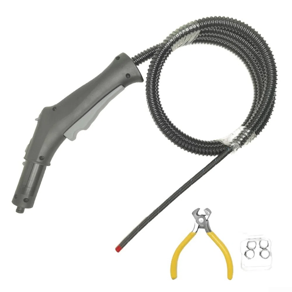 Maniglie di controllo del vapore con tubo per Karcher SC1 SC2 SC3 SC4 per pulitori a vapore SC 2500 Pezzo di ricambio 4.322-048.3 (1 set * Tubo del vapore)