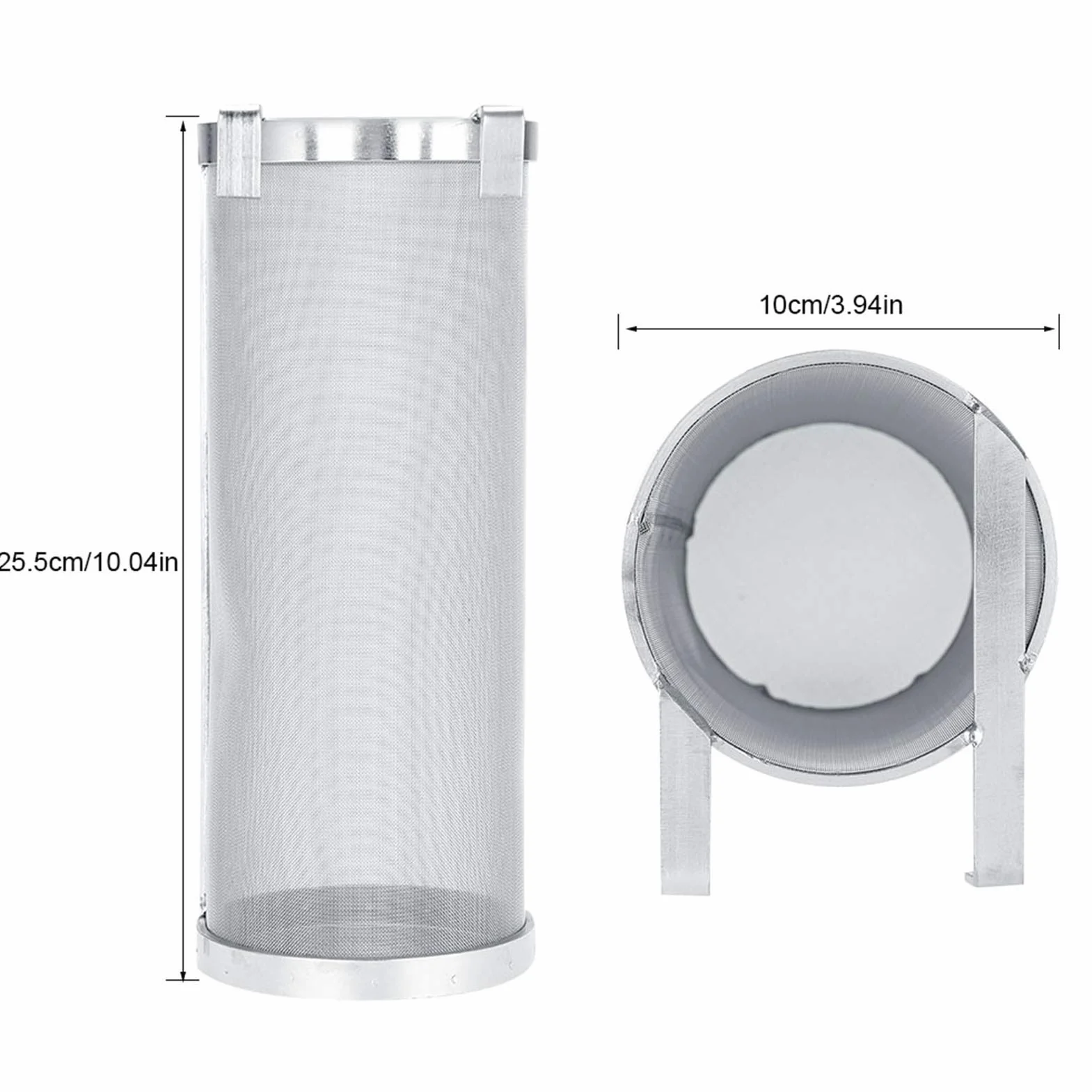 Filtro Hop Spider, Filtro Hop Spider Maglia in Acciaio Inossidabile da 300 Micron per Bollitore per Birra Fatta in Casa Filtro Luppolo Homebrew(#1)