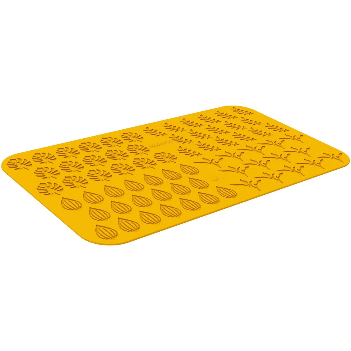 silikomart Giardino - Stampo in Silicone N.68 Foglie 40X25 H 2 MM - 40X49 H 2 MM