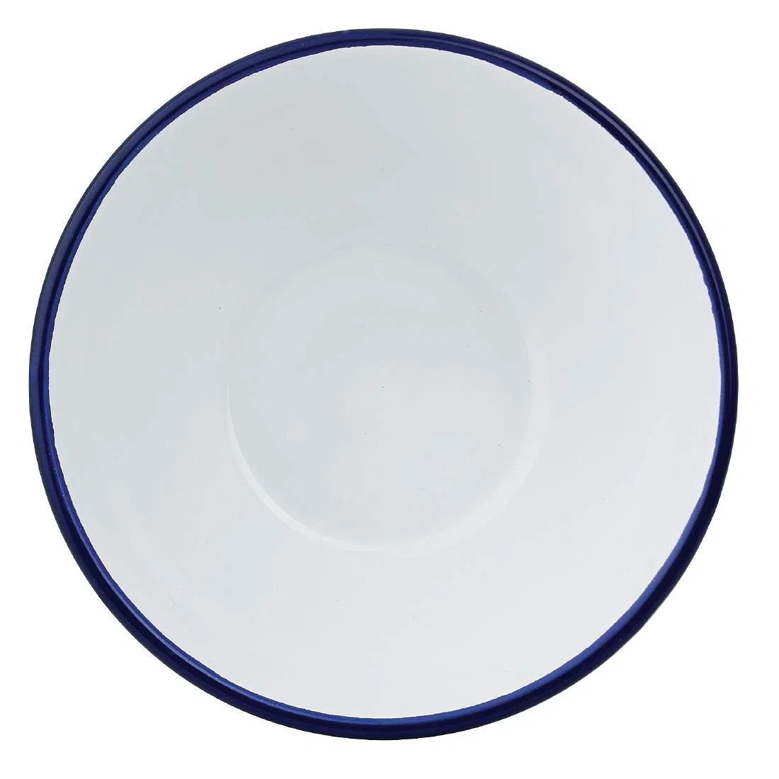 6 x Olympia smaltata pudding Bowl 155mm 5.5 (dia) "piatto in acciaio INOX da cucina