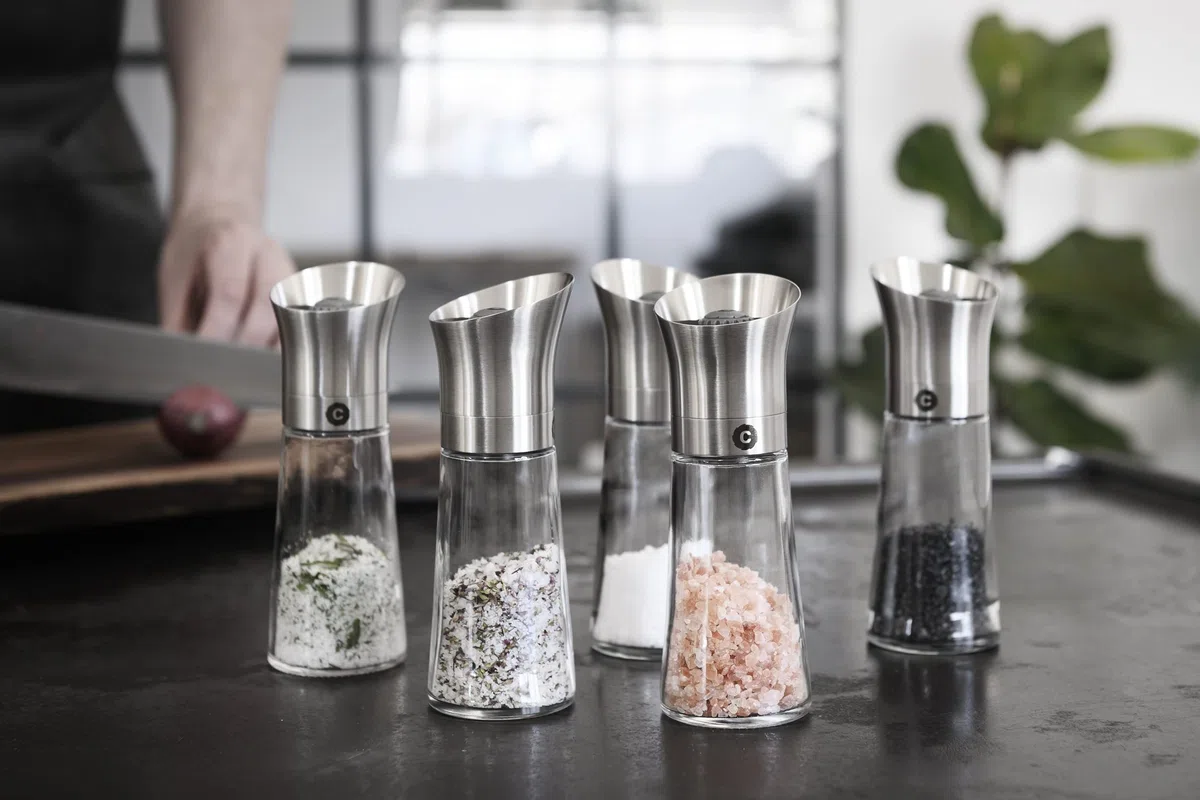 CrushGrind - The Original Ceramic Mechanism Kala-Grande Acciaio Inox, 170 mm
