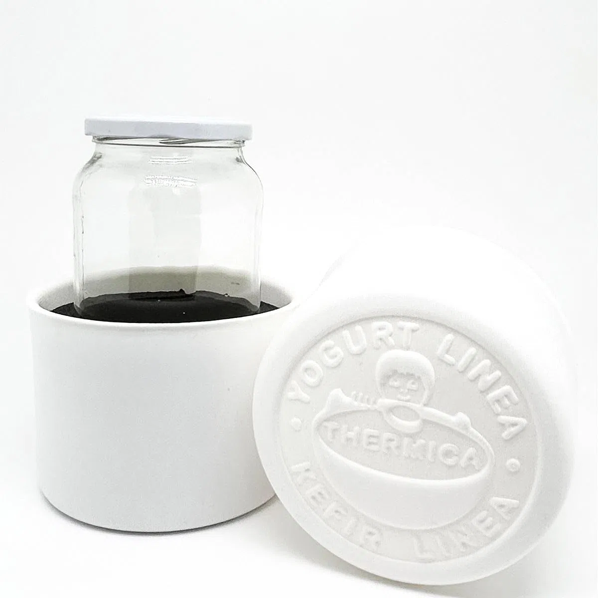Yogurtiera Thermica Yogurt Linea - per produrre 1 L di yogurt, kefir o yogurt di soia alla volta - senza corrente elettrica - 100% Made in Italy