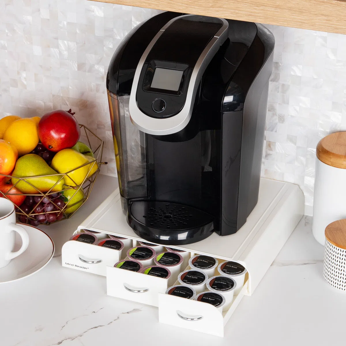 Mind Reader 'Anchor' per 36 K-Cup Dolce Gusto/Keurig/Verismo/CBTL capsule cassetti