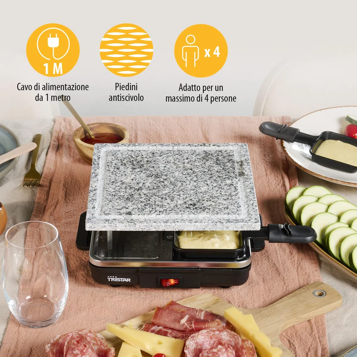 Tristar Ra-2745 Electric Grill 600w One Size