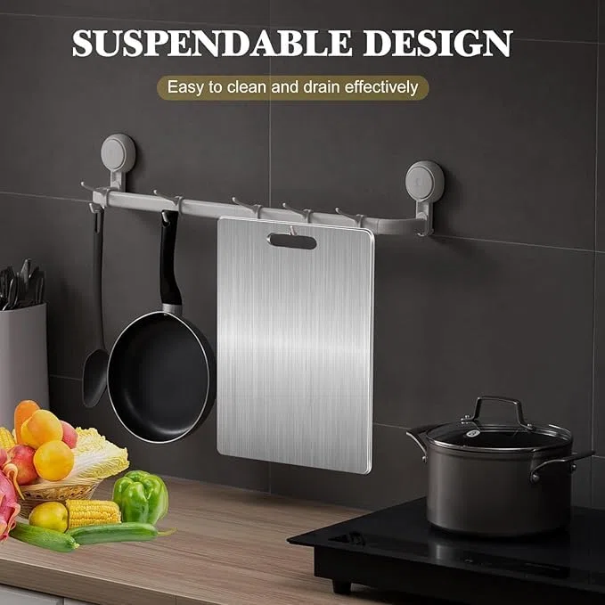 Miro Italia - MIROTECH Tagliere in titanio (34 * 23CM,Spessore 1.5MM)