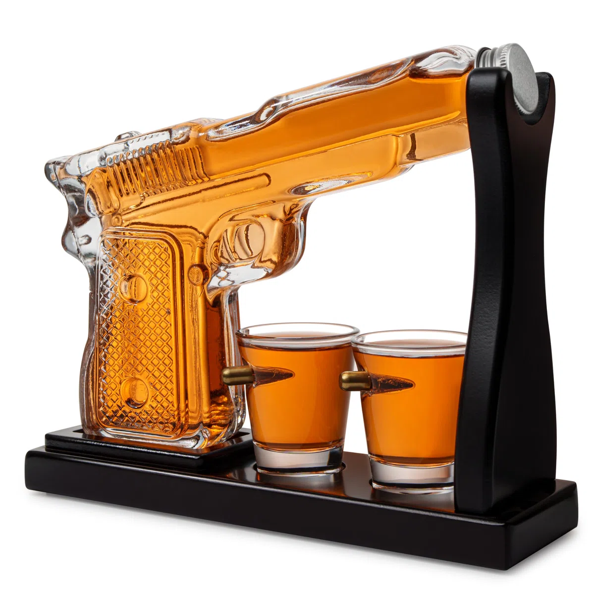 Wisky Decanter Set - Pistola - Decanter per Vino - Regali da Uomo