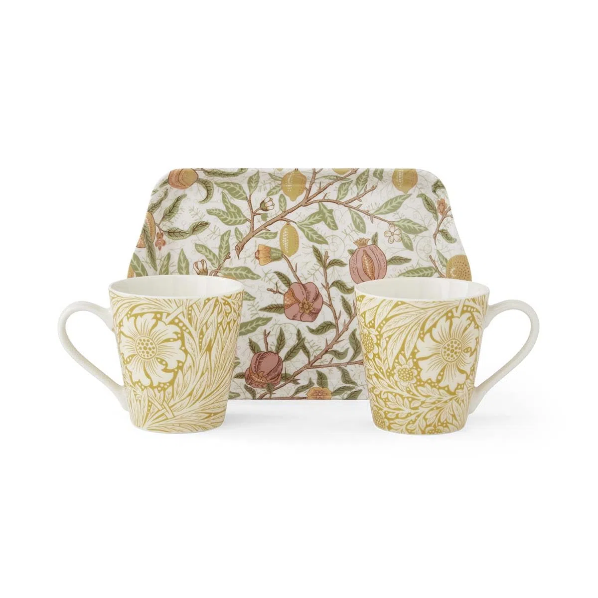 Morris & Co. Fruit & Marigold Tazza & Vassoio Set