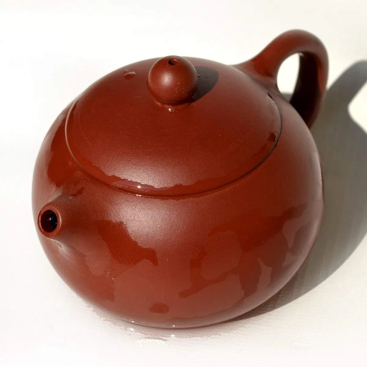 Teiera cinese Yixing originale DaHongPao Clay Red Xishi Pot filtro a sfera (240 ml)