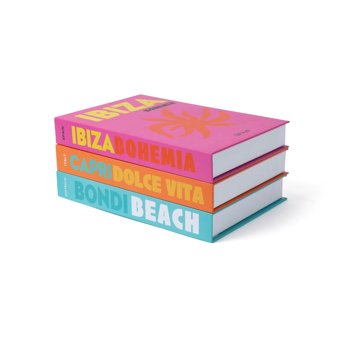 TwoDays, Estetica decorativa per la stanza, libri decorativi, tavolino da caffè, decorazione per libri, finta per decorazione, libreria, cose finte (set di 3)