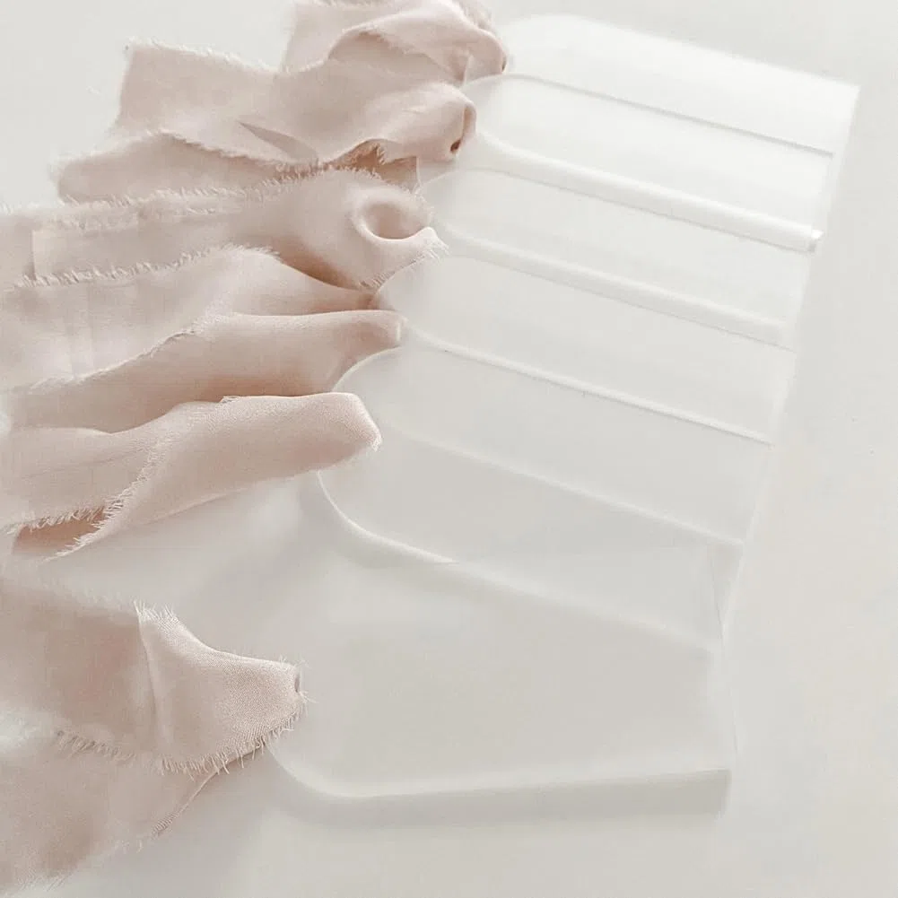 100 segnaposto in Acrilico Smerigliato per Matrimoni, Trasparenti, per Regali, targhette, segnaposto, Fai da Te, Facili da Usare
