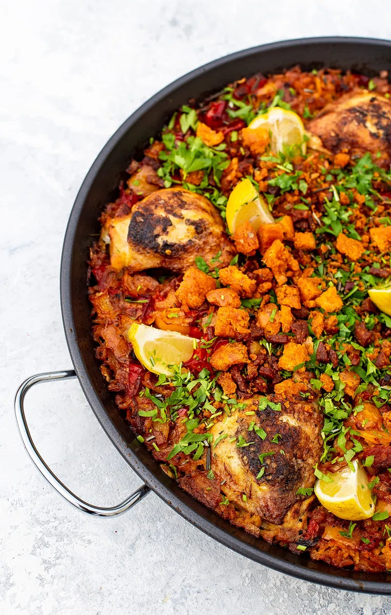 Kitchen Craft - Padella per Paella, Ø 40 cm, Antiaderente