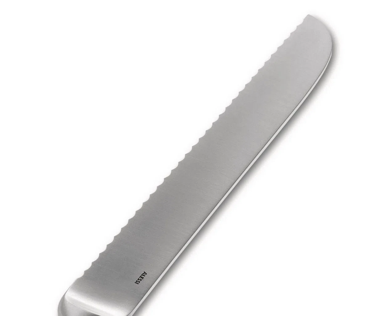 Alessi SG503 Mami Coltello per Pane in Acciaio Forgiato Aisi 420, Satinato