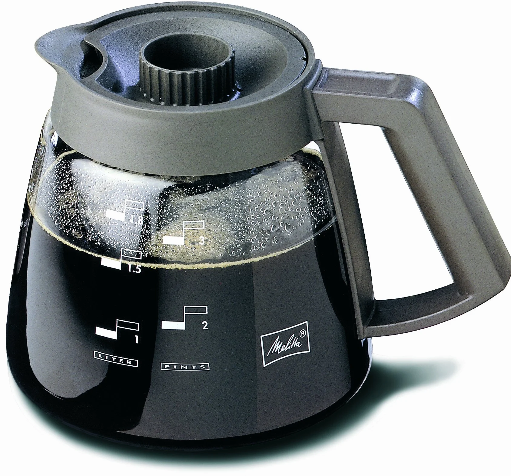 Melitta Glaskanne 1,8l Schwarz KA-G M 180