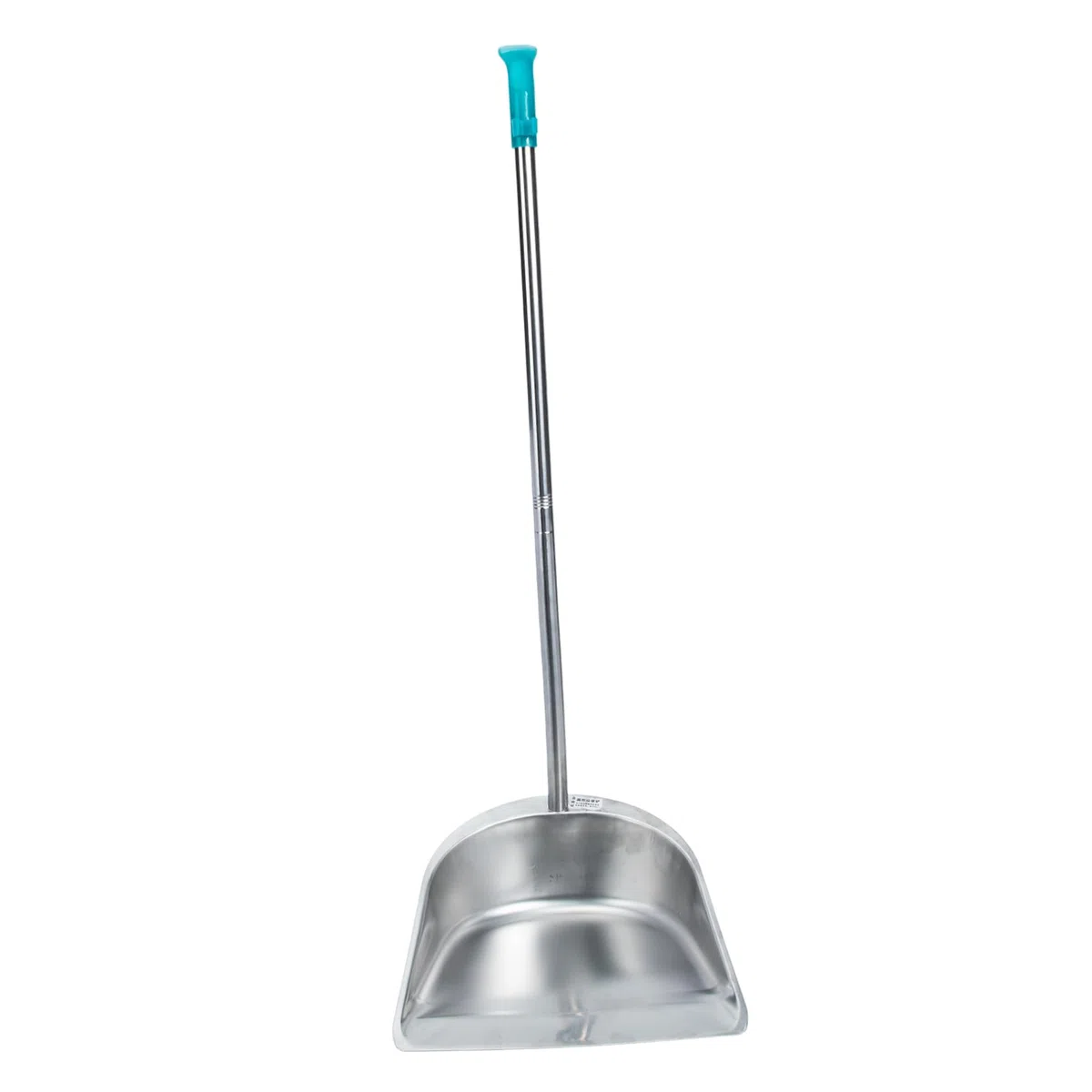 Healeved Racchetta per spazzatura paletta con manico lungo paletta per pavimenti secchio spazzatura acciaio inox raccoglitrice bidone della spazzatura padella in ferro scopa paletta in acciaio inox