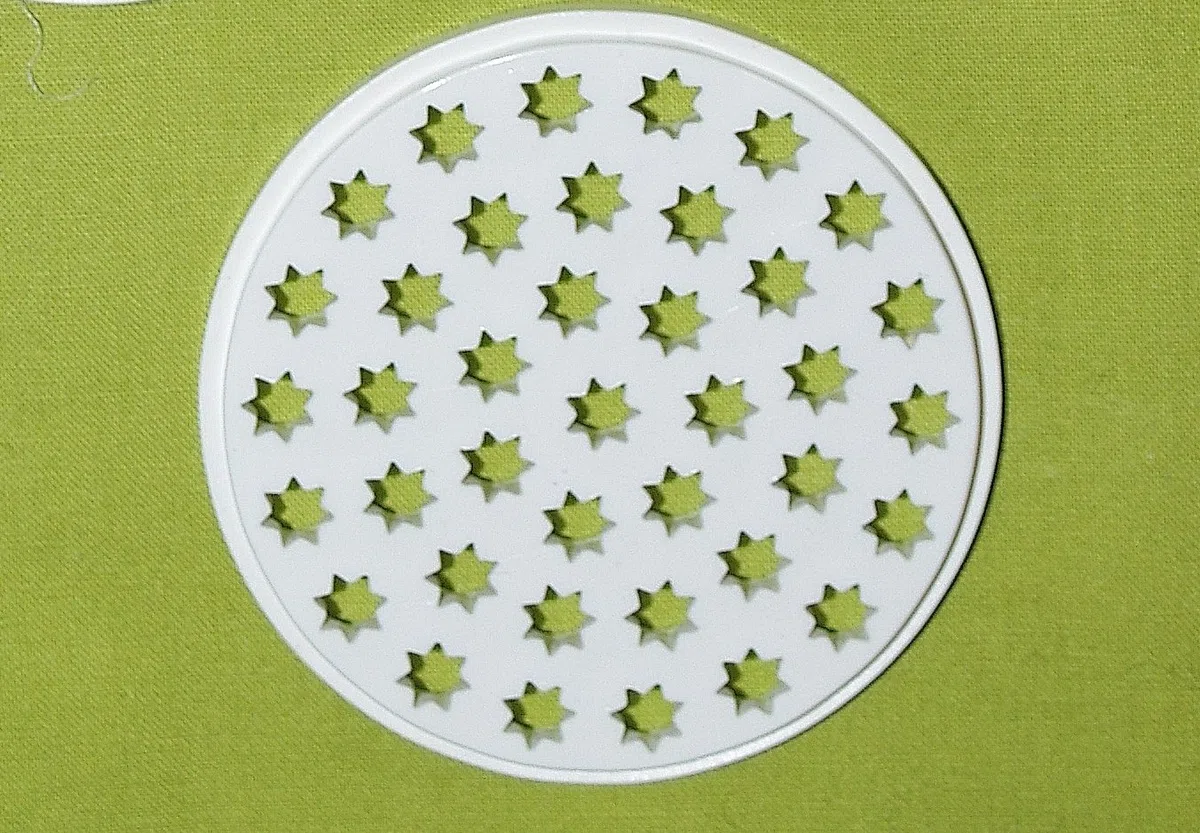Elettro Center Torchietto per Passatelli, Bianco, 4 Unità, Art.319