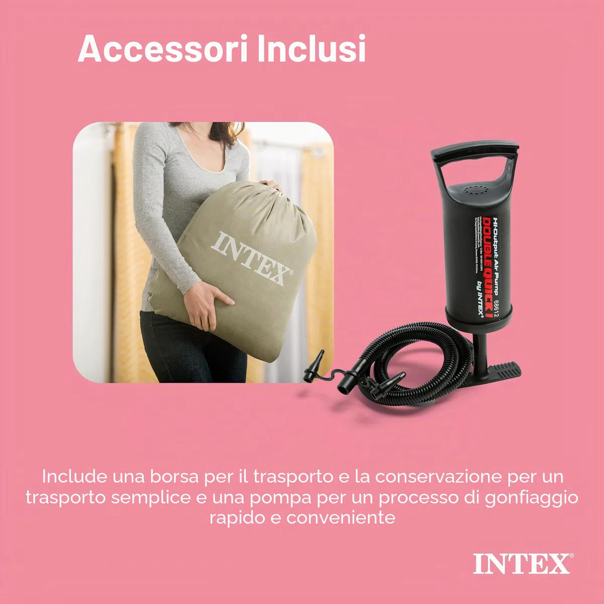 Intex Letto da viaggio Kidz con extra comfort
