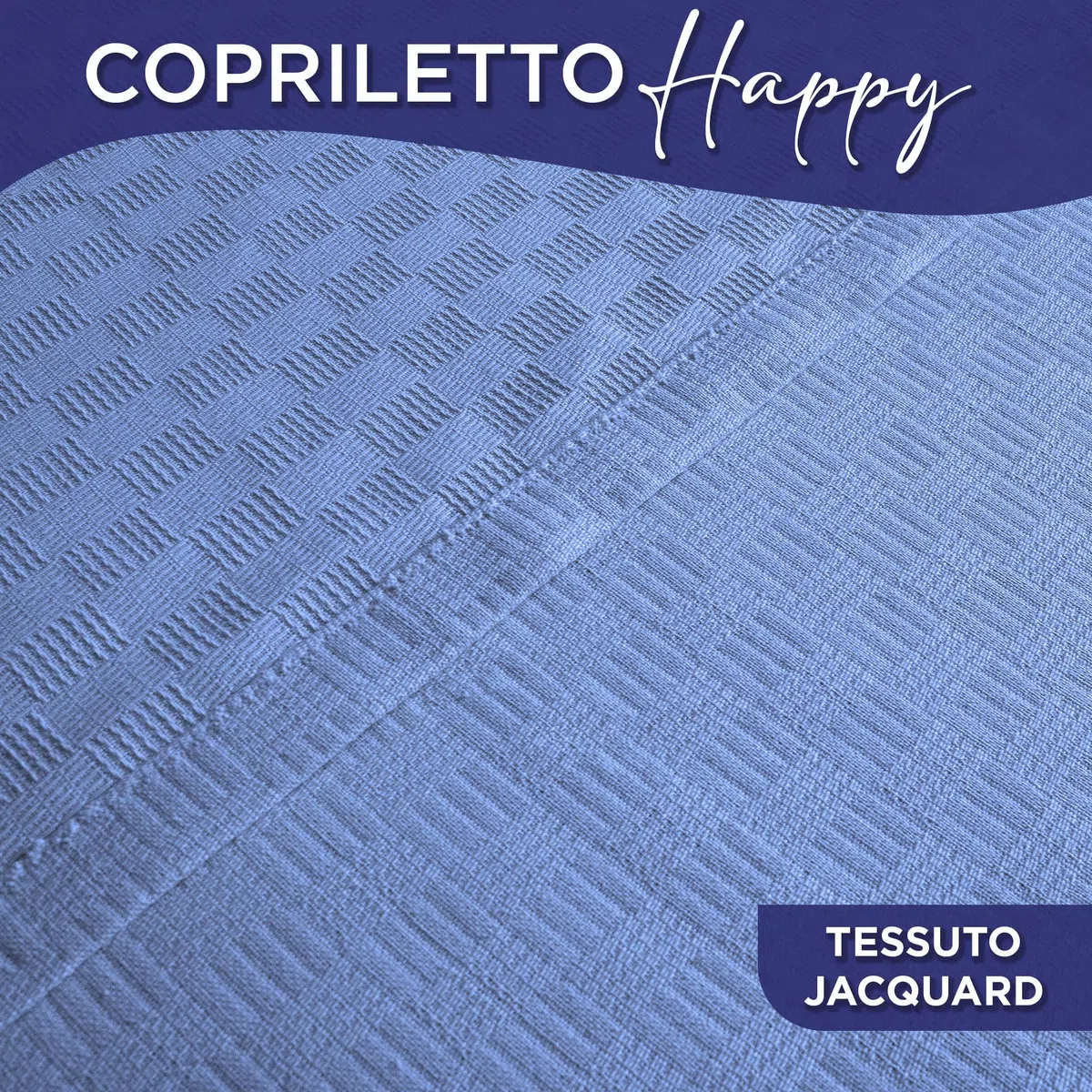 Copriletto una piazza e mezza in Cotone Piquet Leggero 220x260 cm un posto e mezzo - Primaverile Estivo Traspirante, Coperta Letto Fresca e Morbida, Design Elegante per Camera da Letto