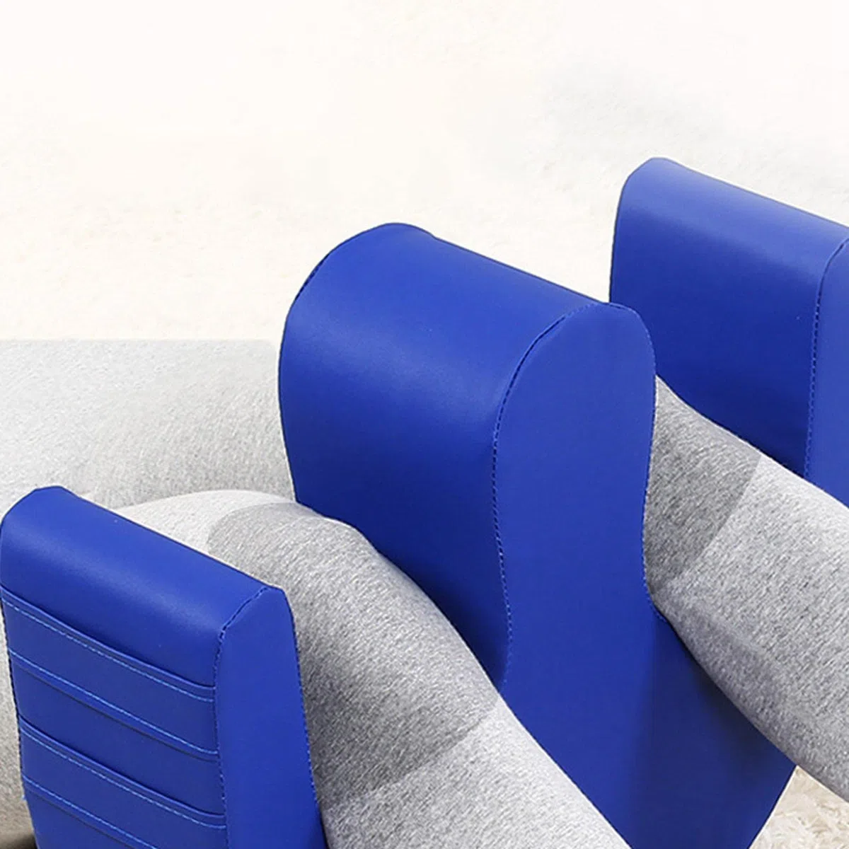 Assistente per ribaltamento letto impermeabile, comfort lavabile con cinturo ausiliaria Cuscino per antidecubito per dispositivo infermieristico, blu