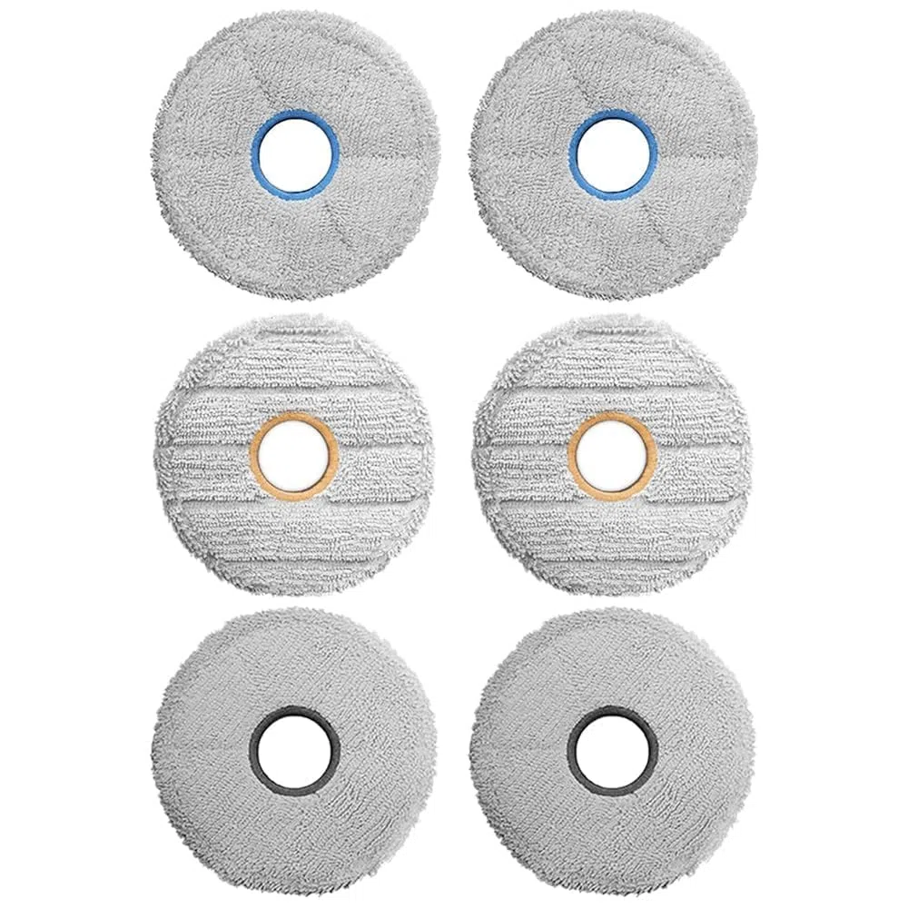 Panni per Dreame Matrix10 Ultra, X50s Ultra Robot Aspirapolvere, Tre Diversi Tipi di Accessori per Panni. Ricambi Multifunzionali. Puliscono Grasso e Macchie