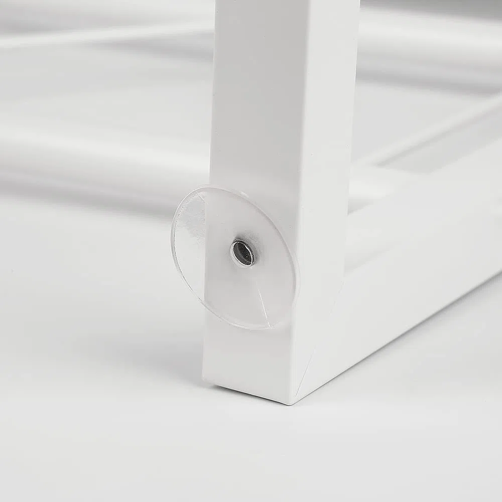 LANTUS Mensola Microonde Allungabile Forno a Supporto,Scaffale per Forno a Microonde Cucina della Griglia del Forno Salvaspazio (42 cm (40-65 cm) - bianco)