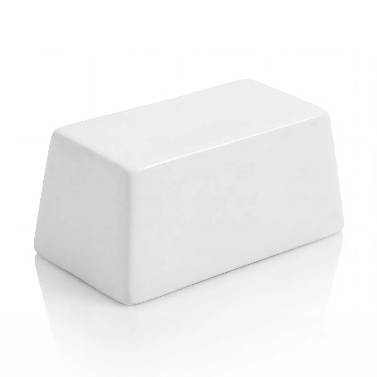 Elsjoy Set di 6 porta bustine di zucchero in ceramica, 141,7 g, in porcellana, per zucchero, bustine da tè, dispenser per cucina, bar, ristorante