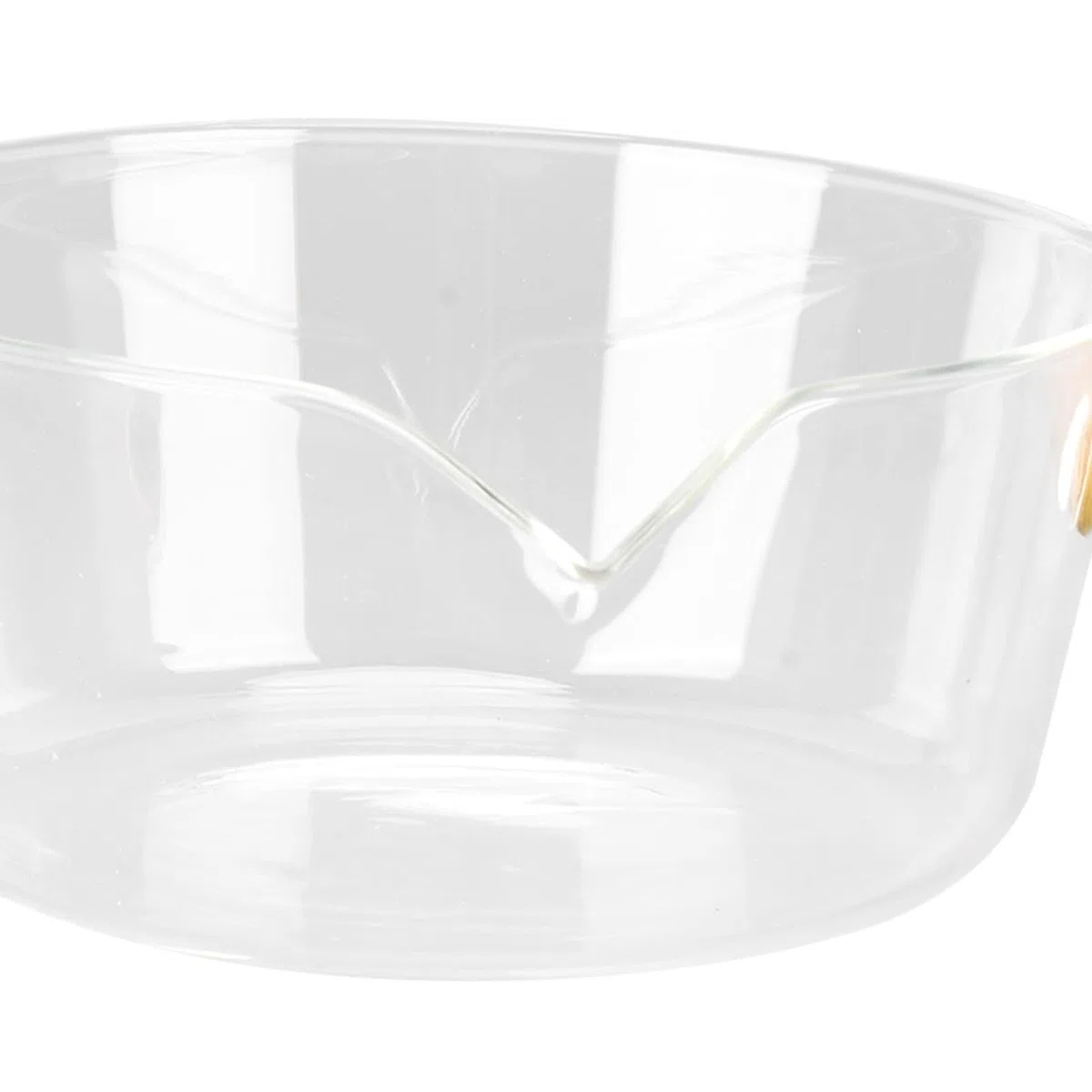 pentola per il latte con manico in legno, fornello da cucina con scaldaburro MINI adatto per pentolino induzione noodles per insalata di latte caldo(600ML)