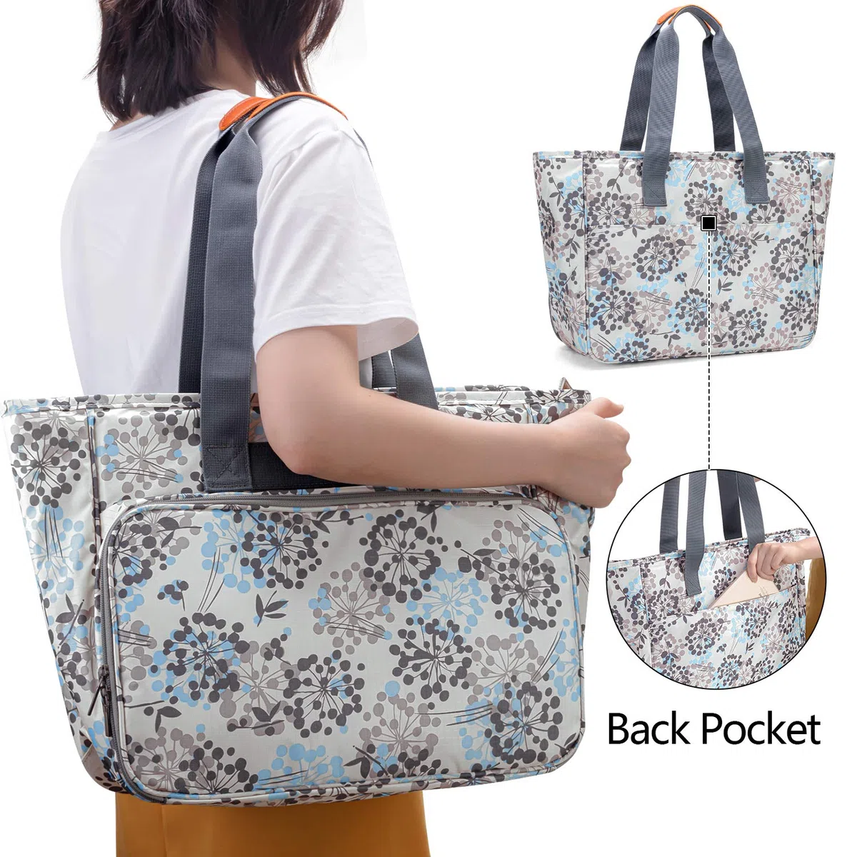Yarwo Ricamo Starter Kit Organizzatore, Borsa per Starter Kit Filo da Ricamo, Borse da Trasporto per Telaio da Ricamo, Fili per Ricamo o Altre Forniture per Ricamo