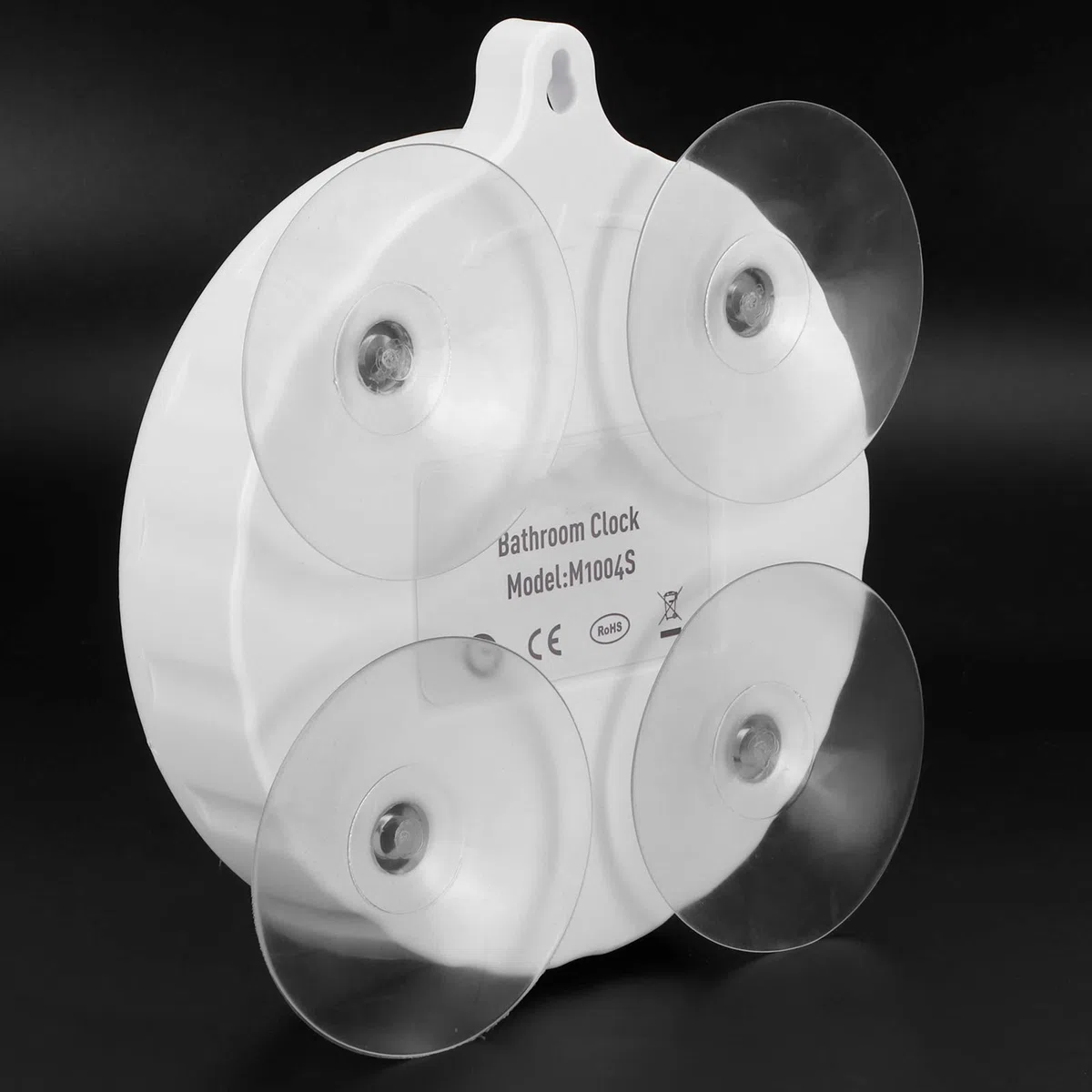 Orologio Digitale, Orologio da Doccia in Argento con 4 Ventose per Specchio da Trucco da Bagno