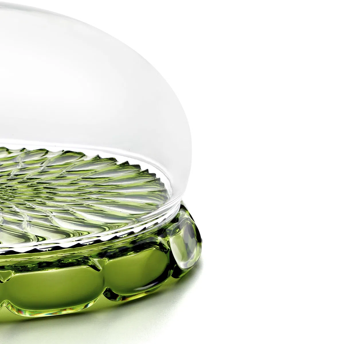 Guzzini - Vanity, Set tortiera, verde ninfea, in Bio-based SAN e Bio-based SMMA - ACQUA
