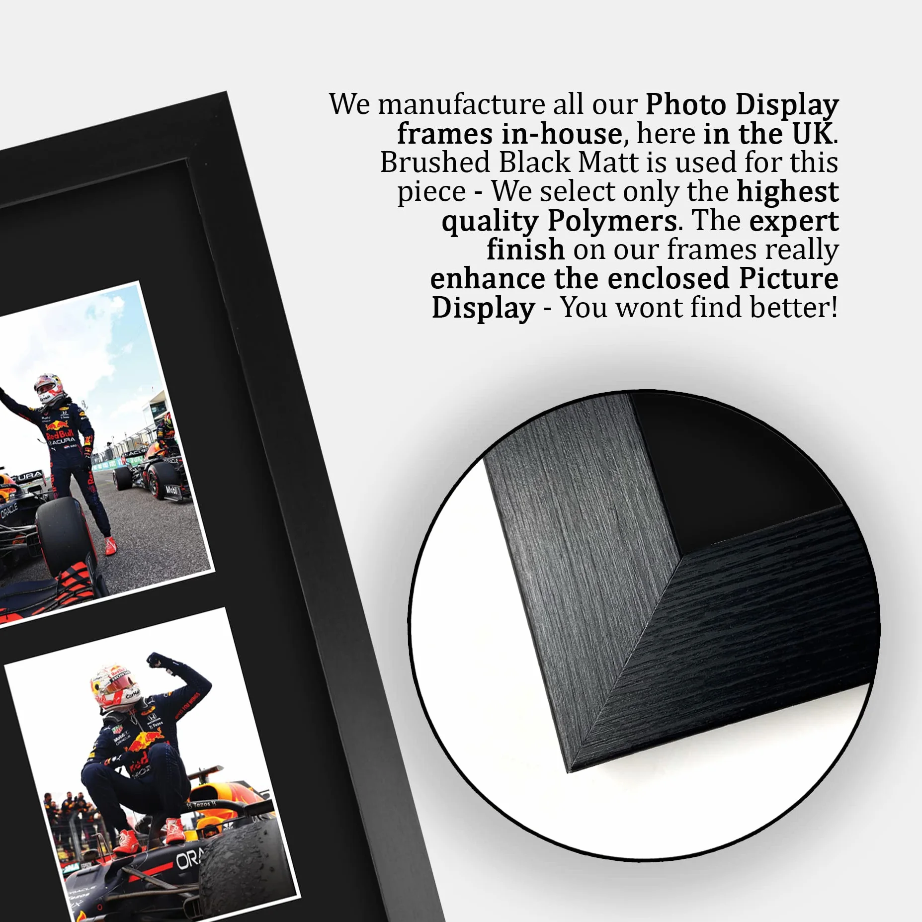 HWC Trading FR A3 Max Verstappen Gifts - Espositore con autografo stampato per fan di F1 Formula 1, formato A3