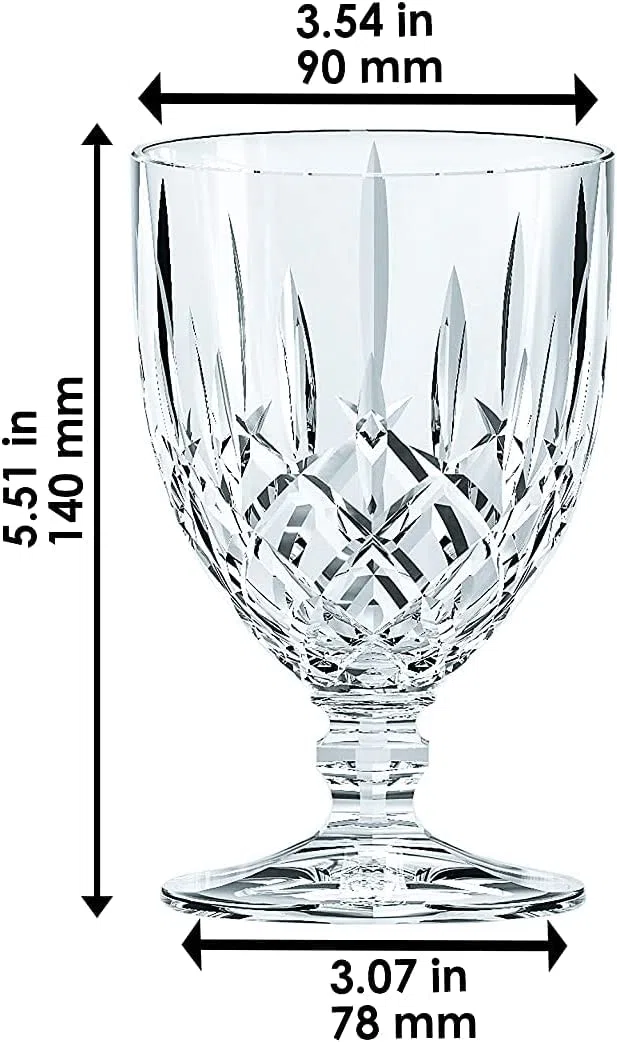 Spiegelau & Nachtmann Noblesse 101966 - Set da 4 calici in vetro di cristallo, da 350 ml