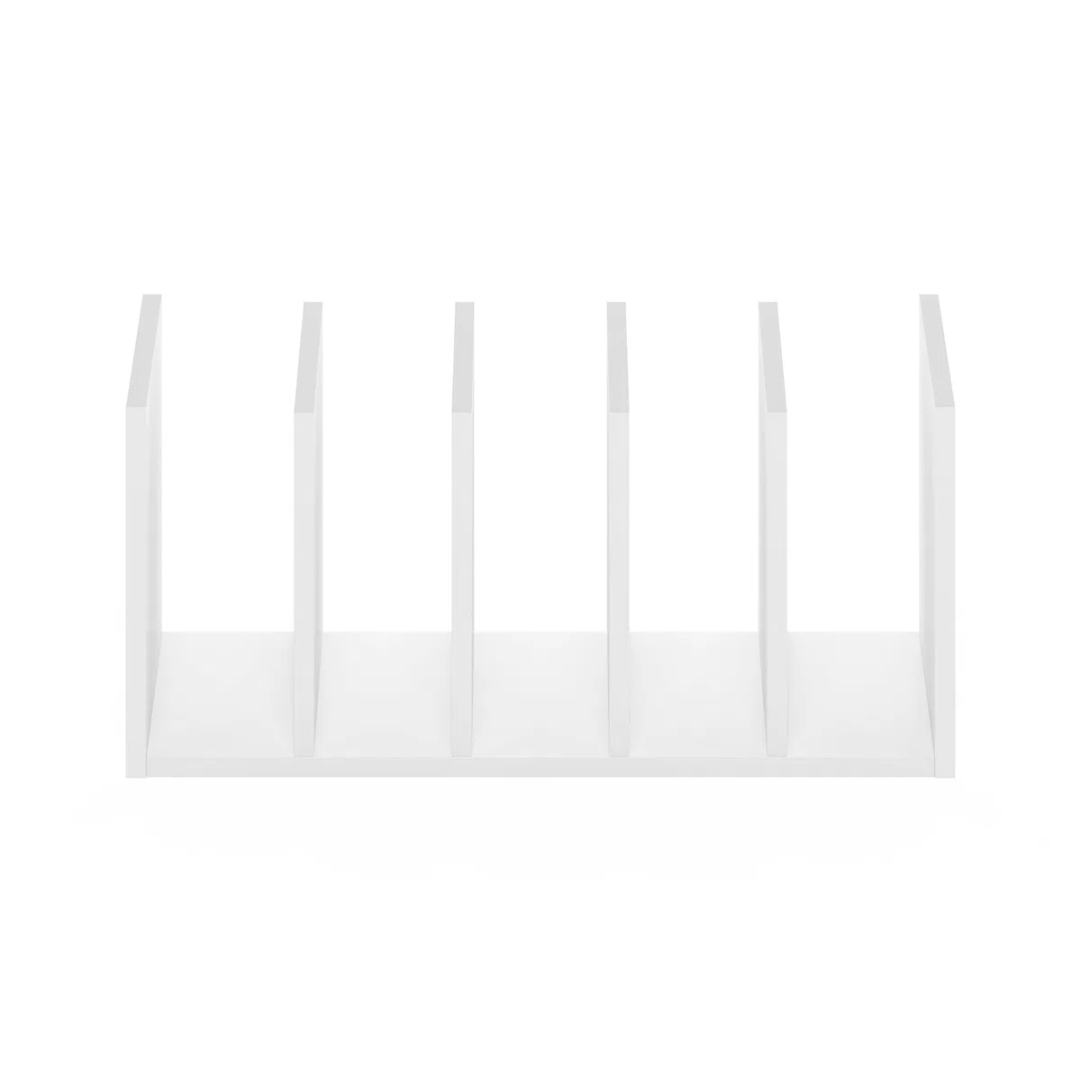 Furinno HERMITE organizer e accessori da scrivania con portadocumenti, organizzazione ufficio, libreria da scrivania, per forniture da ufficio, Bianco