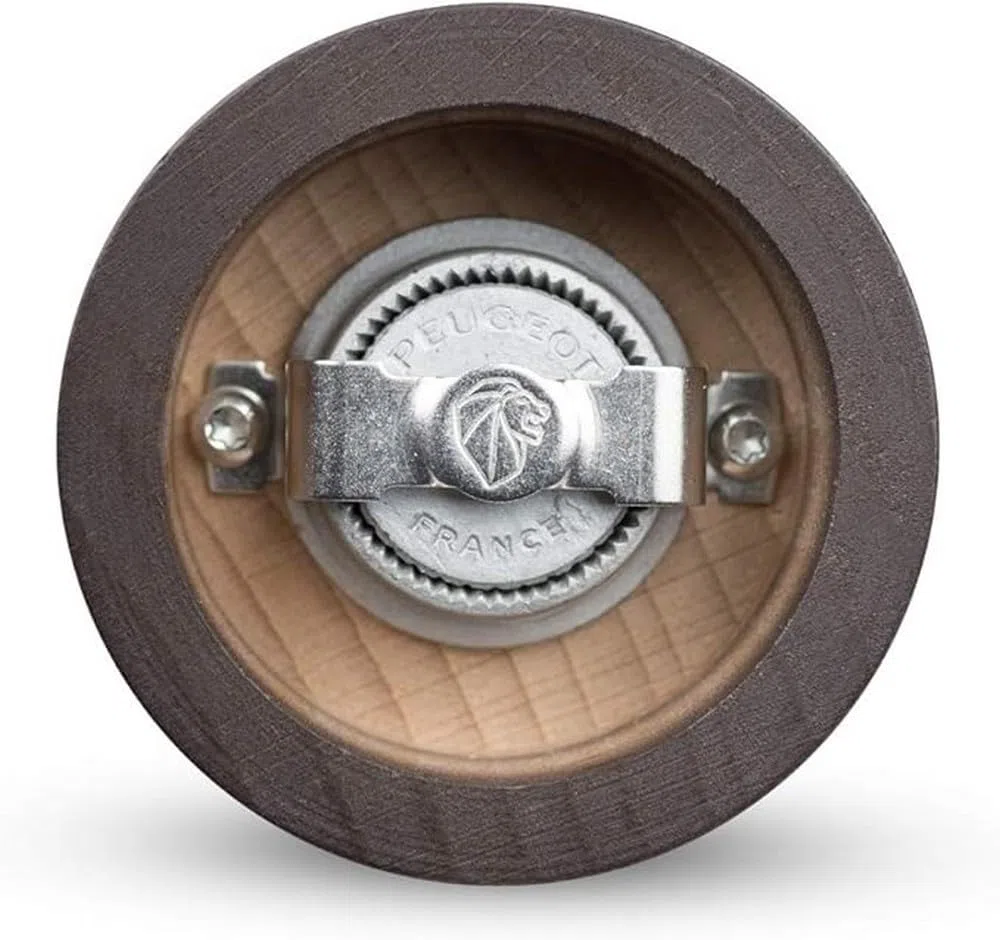 Peugeot Legno Scuro Pepper Mill Macina Pepe. 178 (7 ") di Altezza. Venduto singolarmente.