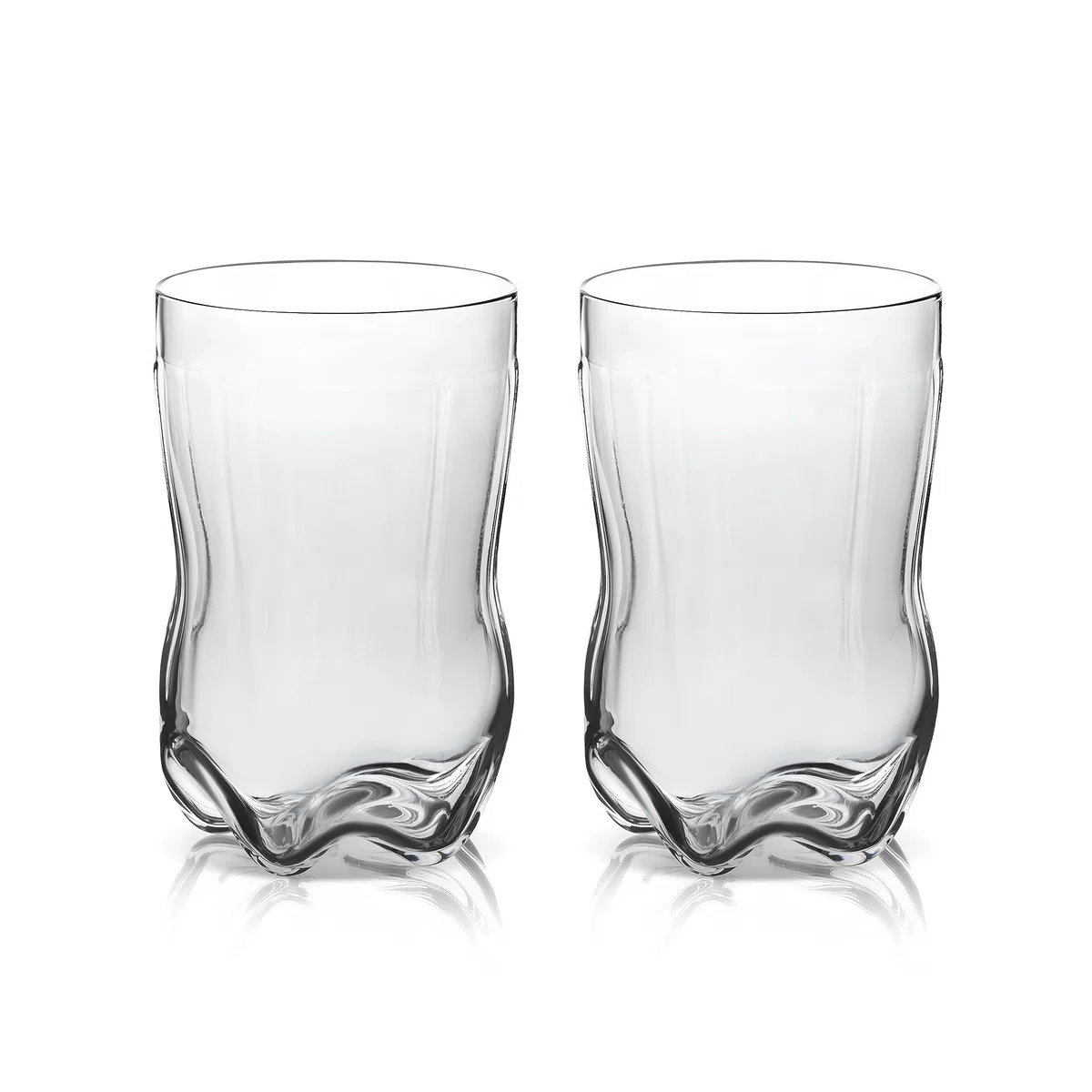 2 flaconi in vetro fernet da 750 ml in vetro smerigliato
