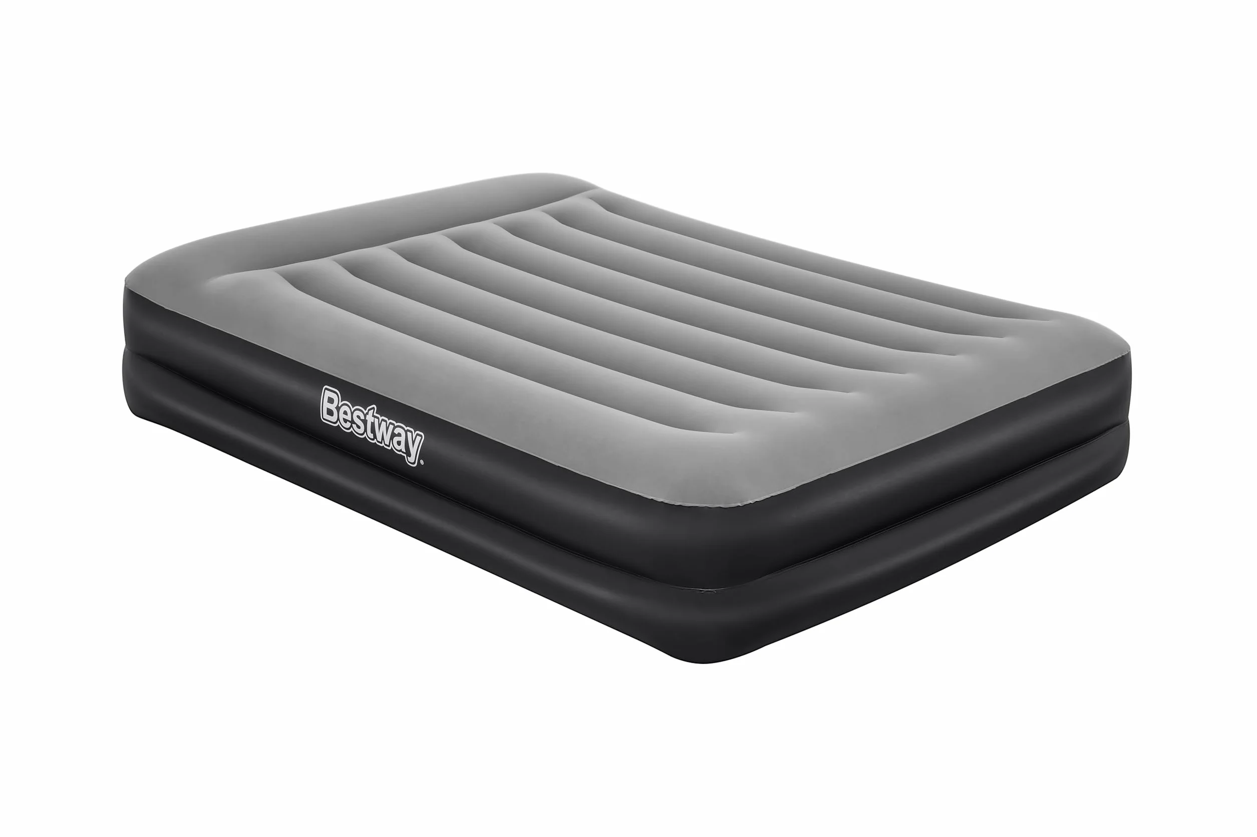 Bestway 67403EU - Materasso matrimoniale gonfiabile Queen 203 x 152 x 46 cm, pvc, Nero