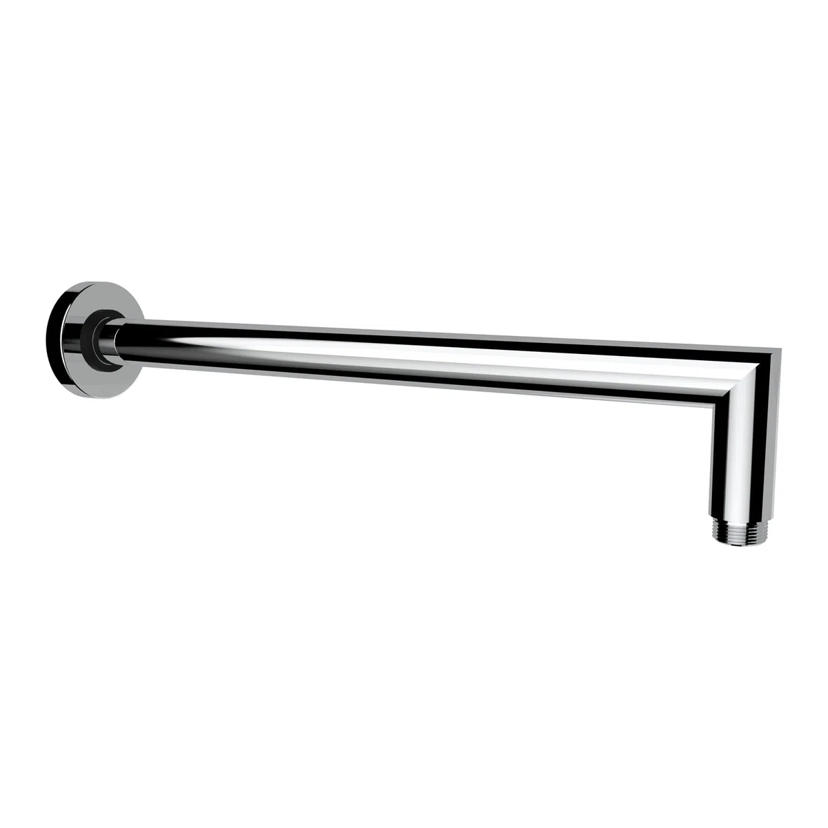 ERCOS Braccio Doccia In Ottone Cromato , Lunghezza 335 MM