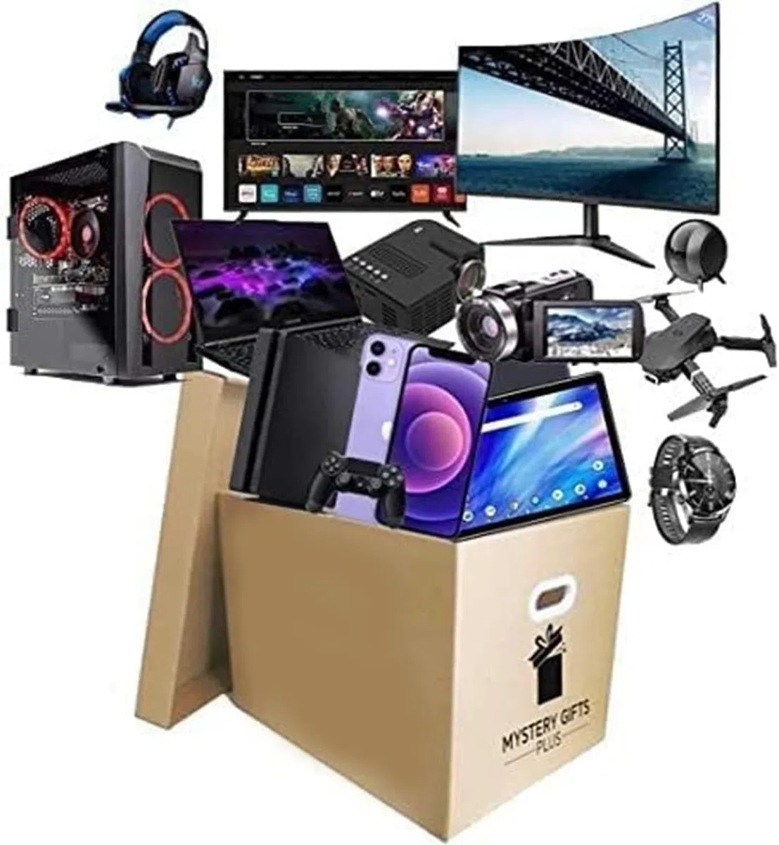 5-38 Elektronik Explosionsbox Geschenkset,Haushaltswaren Multimedia A Ware B Ware Ppalette jhew3