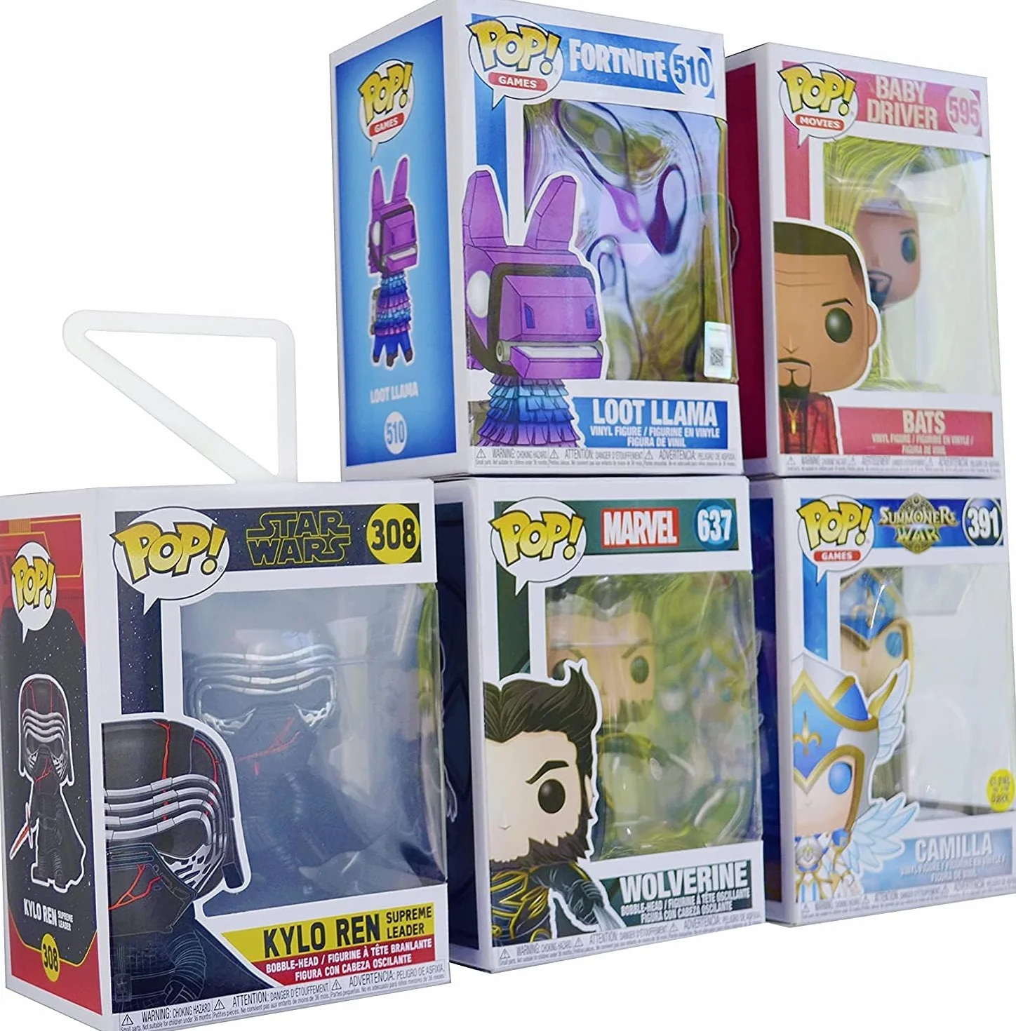 Supporto da parete espositore per le scatole della collezione Funko Pop (3).